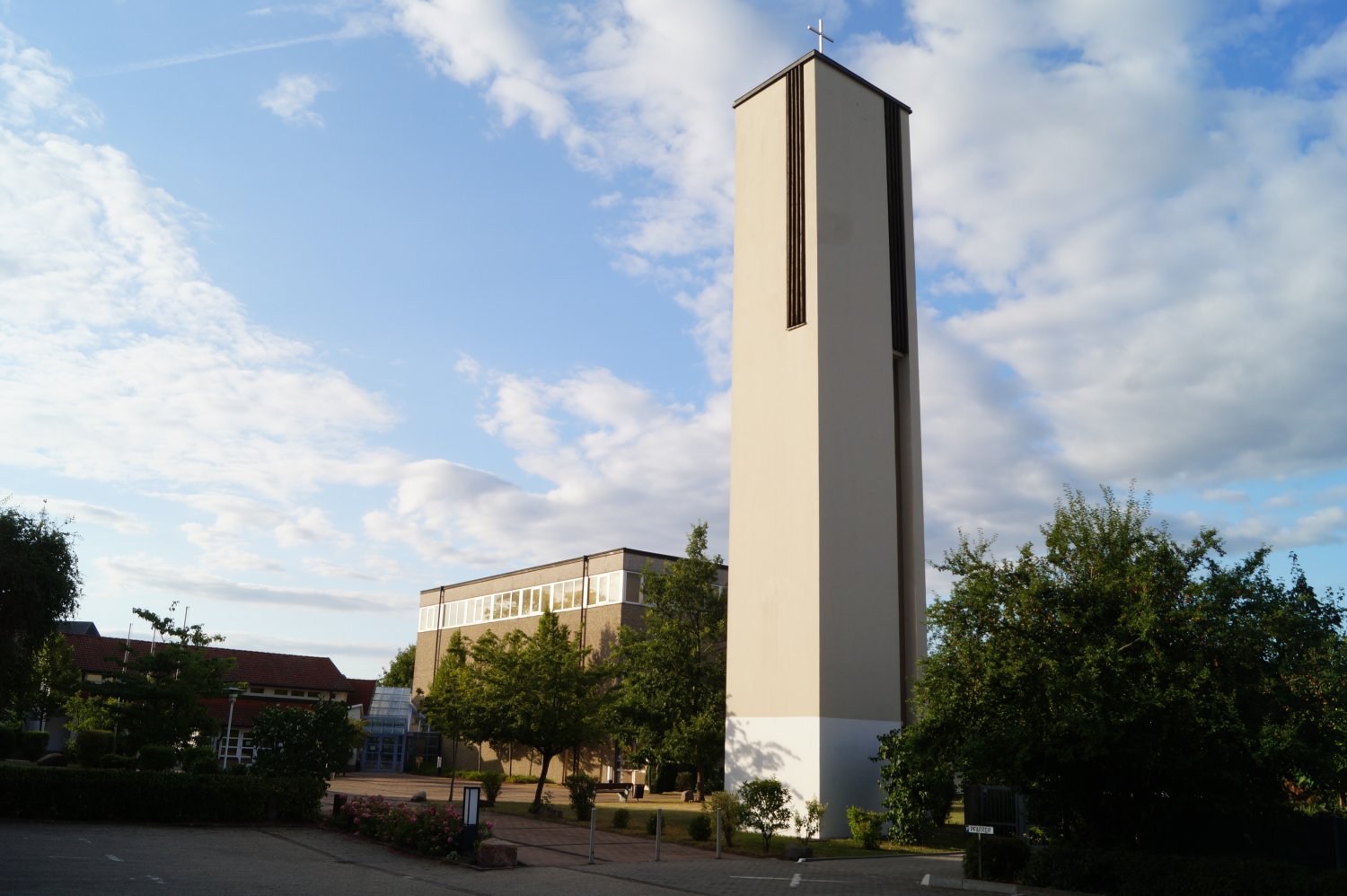Vor 50 Jahren wurde die katholische Kirche auf dem Klosterberg eingeweiht.