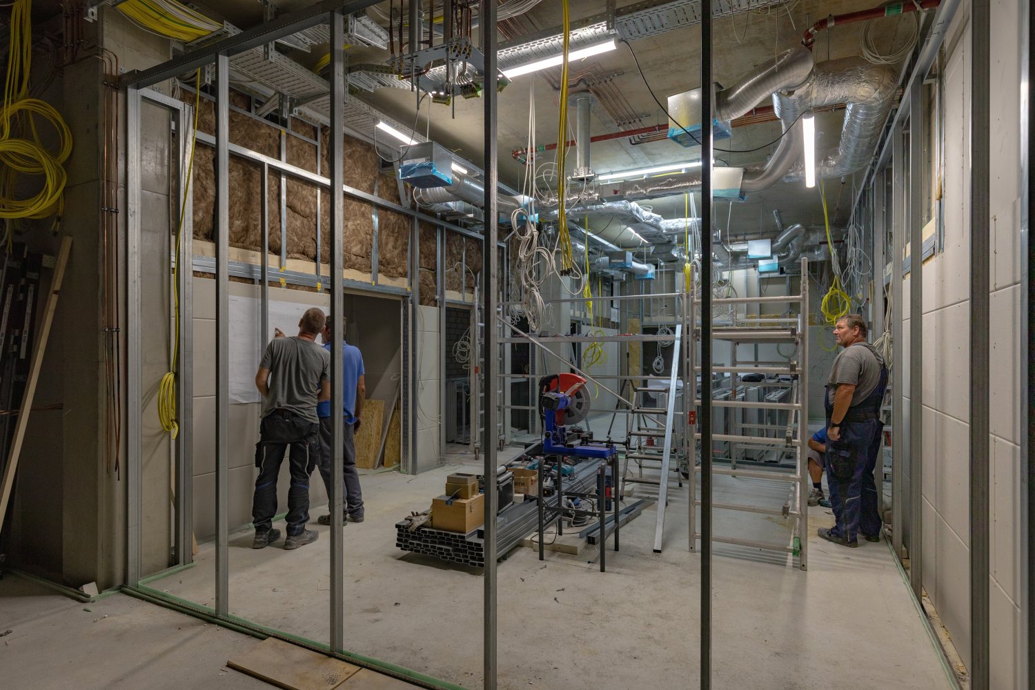 Baustelle des Neubaus vom St. Vinzenz-Krankenhaus Hanau