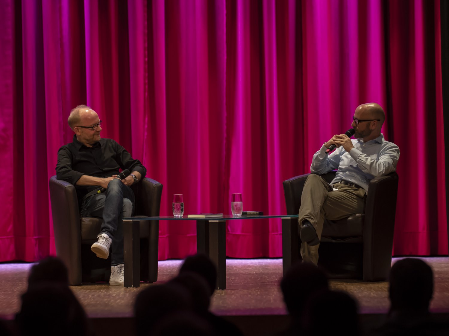 Peter Tauber und Dieter Falk (links)