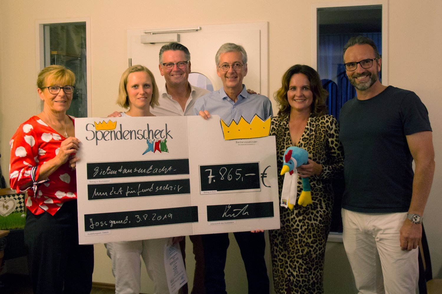 Golfer erspielen 8.100 Euro für kranke Kinder