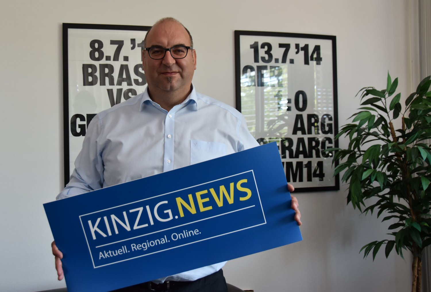 Bürgermeister Klaus Schejna im Interview mit Kinzig.News.