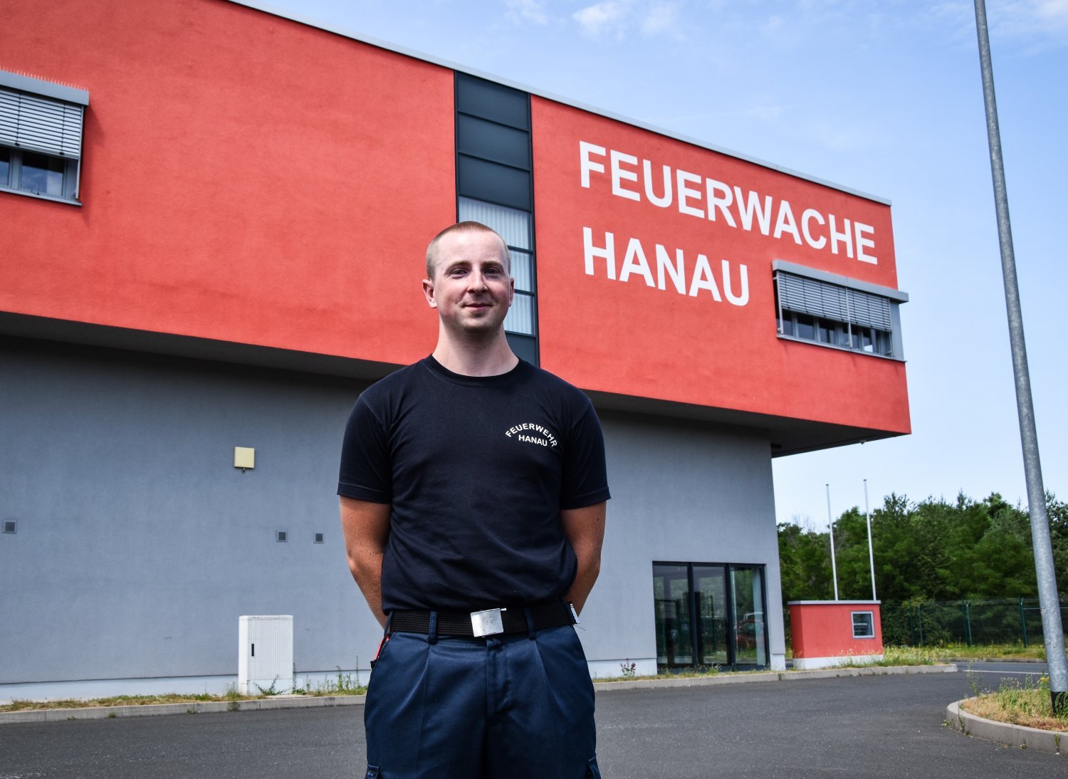 Feuerwehrmann Arne Ochs