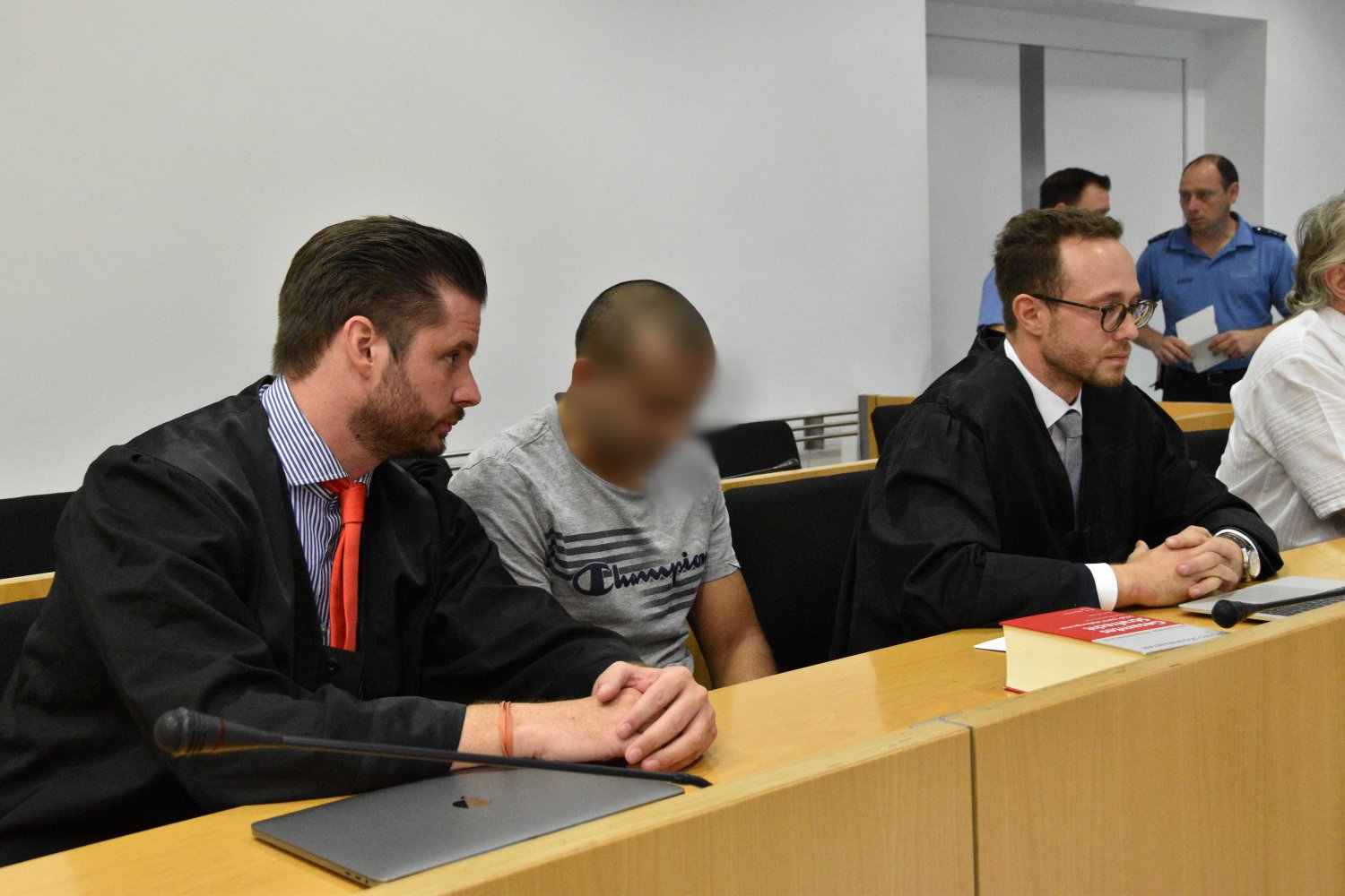 Der Angeklagte Sava J.(23)