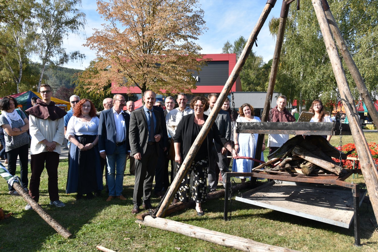 Der 17. Bergwinkelmarkt wurde von Susanne Simmler offiziell eröffnet. 