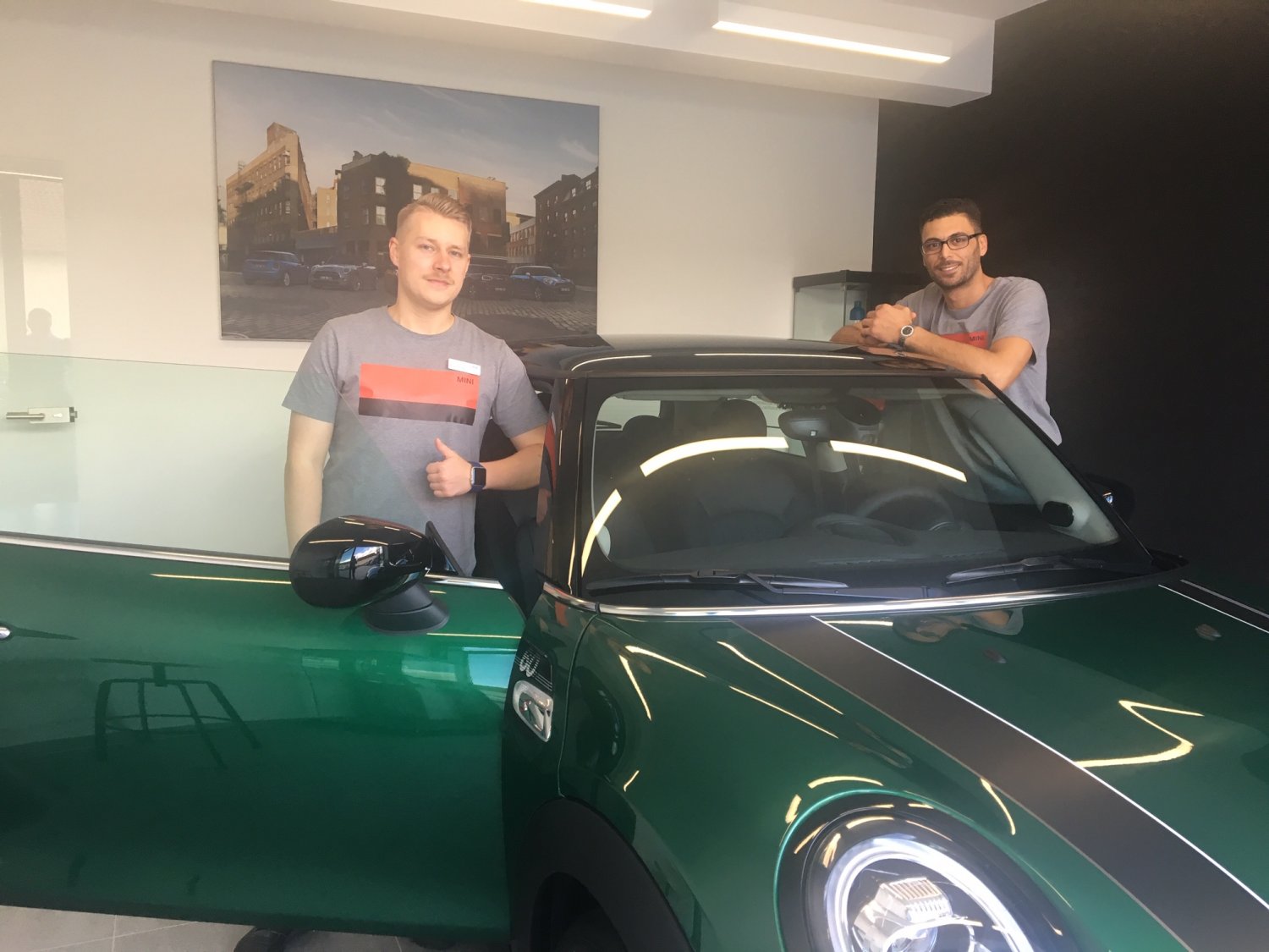Marcel Hartmann und Redouane Saroukh