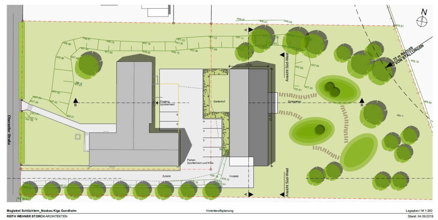 Der geplante Neubau in Gundhelm