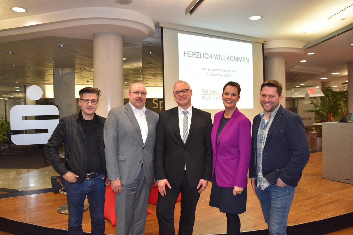 Der neue Vorstand des HMV (von links): Mehmet Kandemir, Klaus-Peter Reinert, Jens Fischer, Britta Hoffmann-Mumme und Stefan Gebauer.