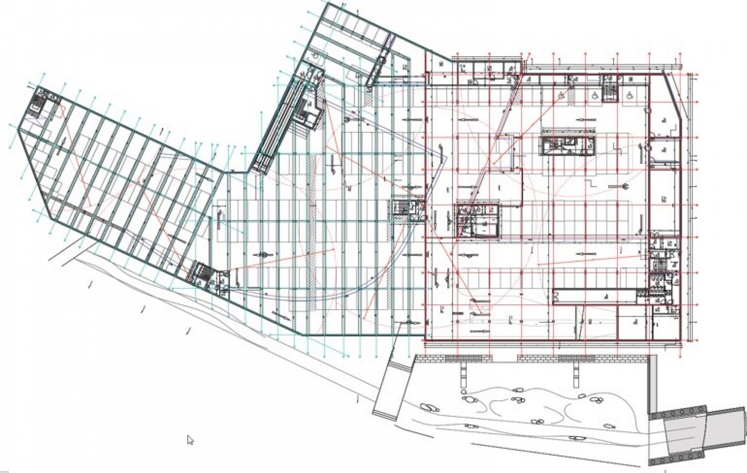 Die geplante Tiefgarage in der Bruchköbler Innenstadt.