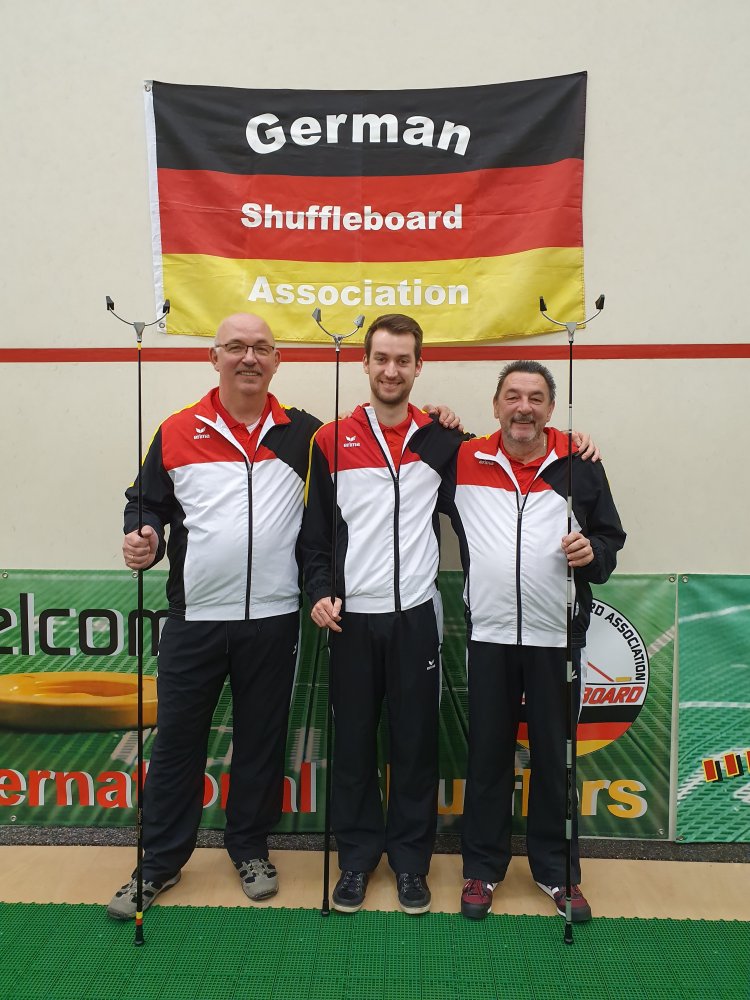 Aus Langenselbold waren Steffen Simon, Torben Hussmann und Gerd Hirning (v.l.) bei der Weltmeisterschaft in Wien dabei.