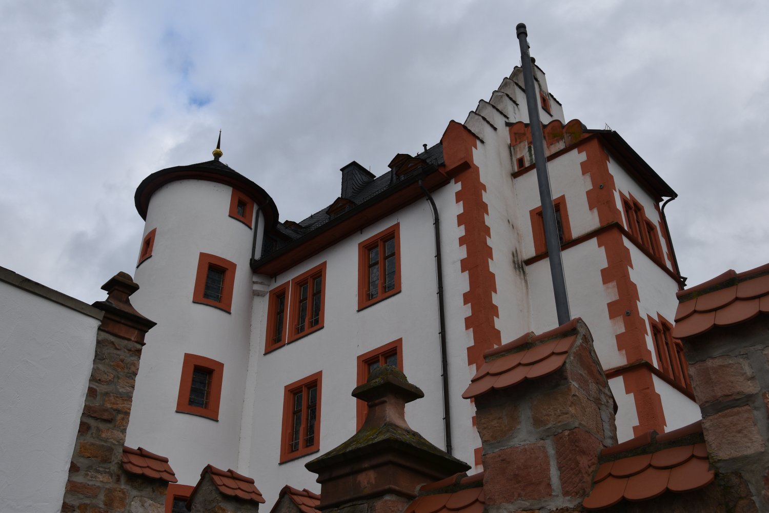 Das Huttenschloss im Stadtteil Bad Soden