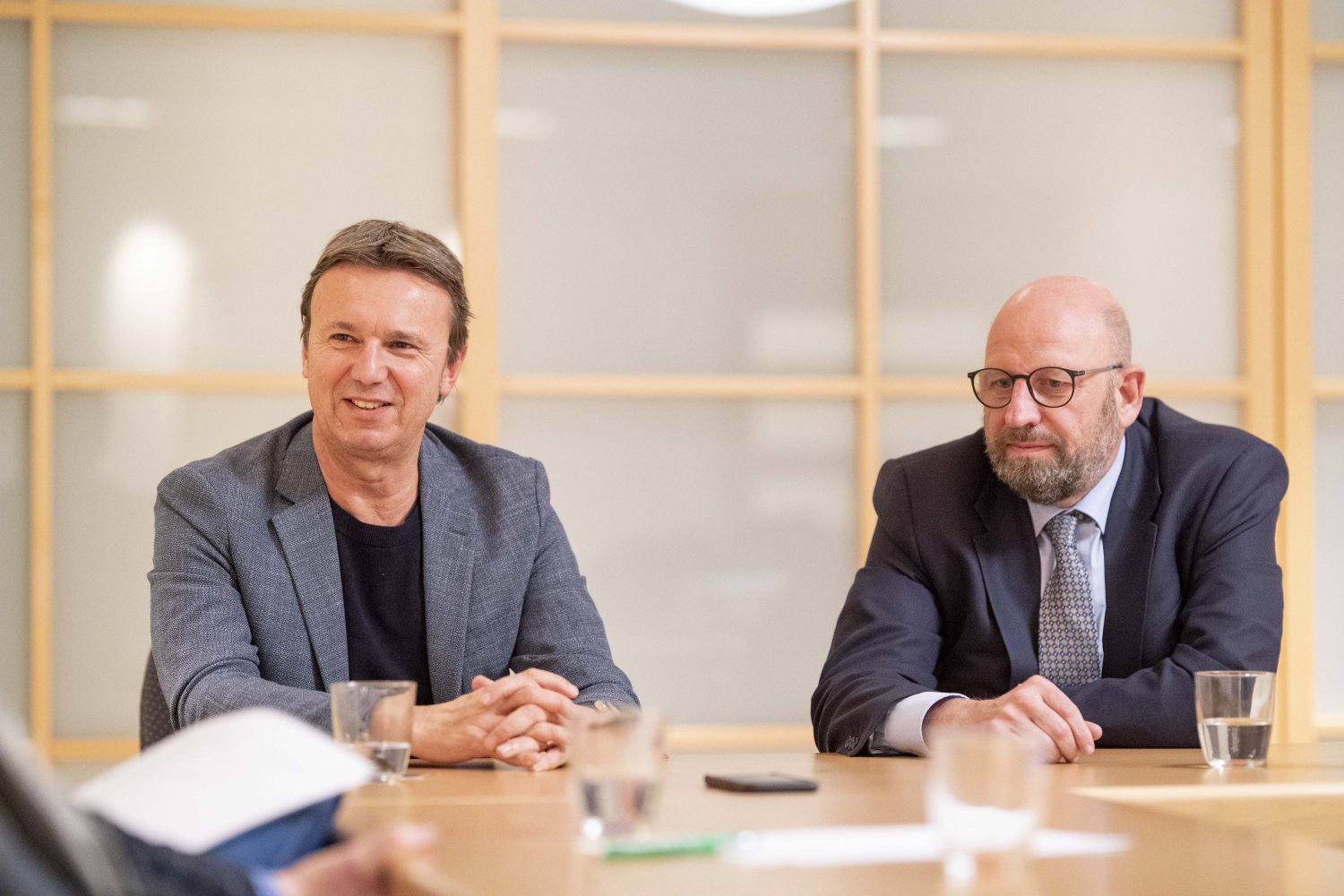 Carsten Röhrs (links) und Dr. Manfred Ziegler, Gesellschafter der R+S Group AG