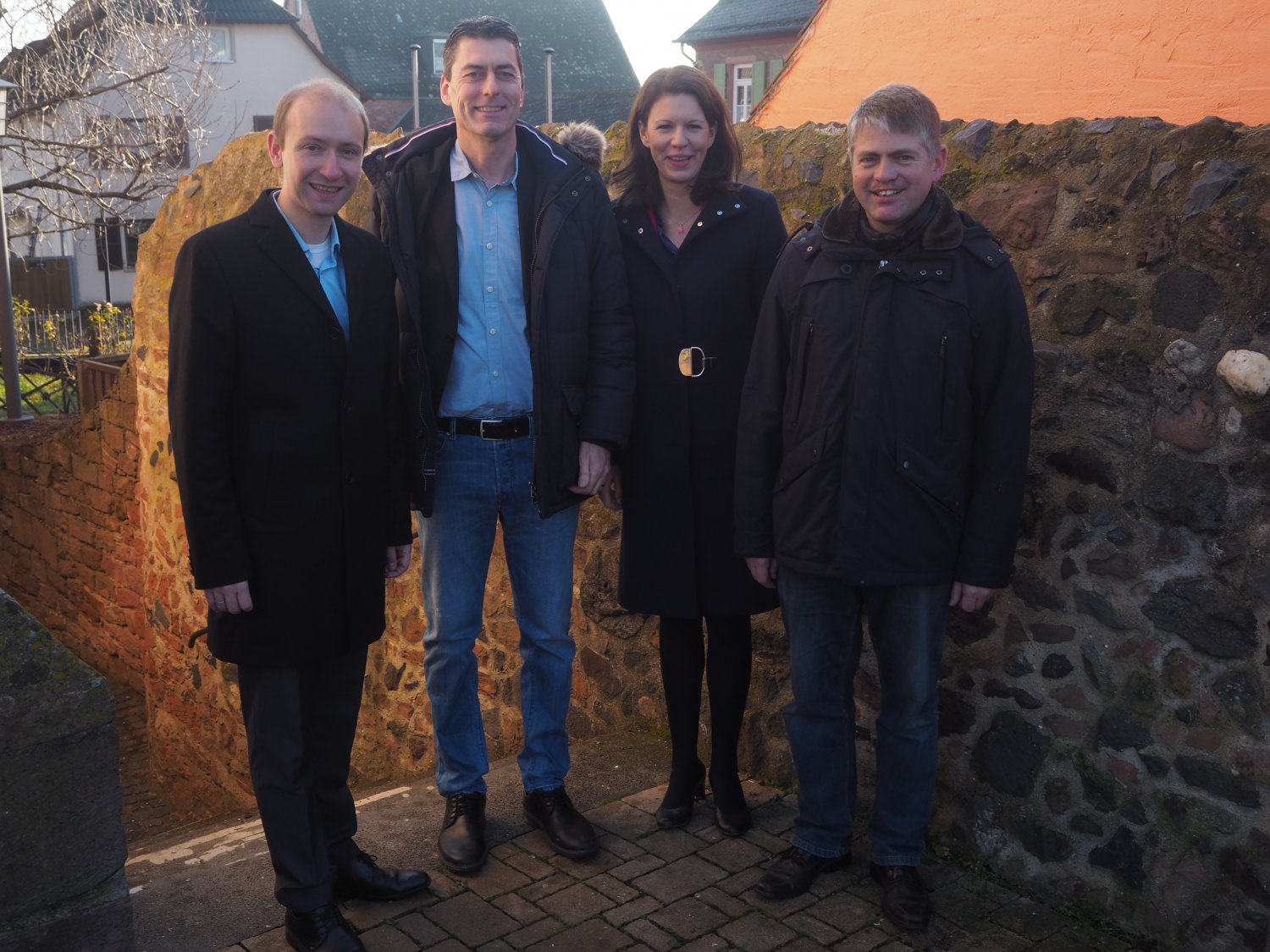 Max Schad, Dr. Sascha Raabe, Dr. Katja Leikert und Stefan Uchtmann