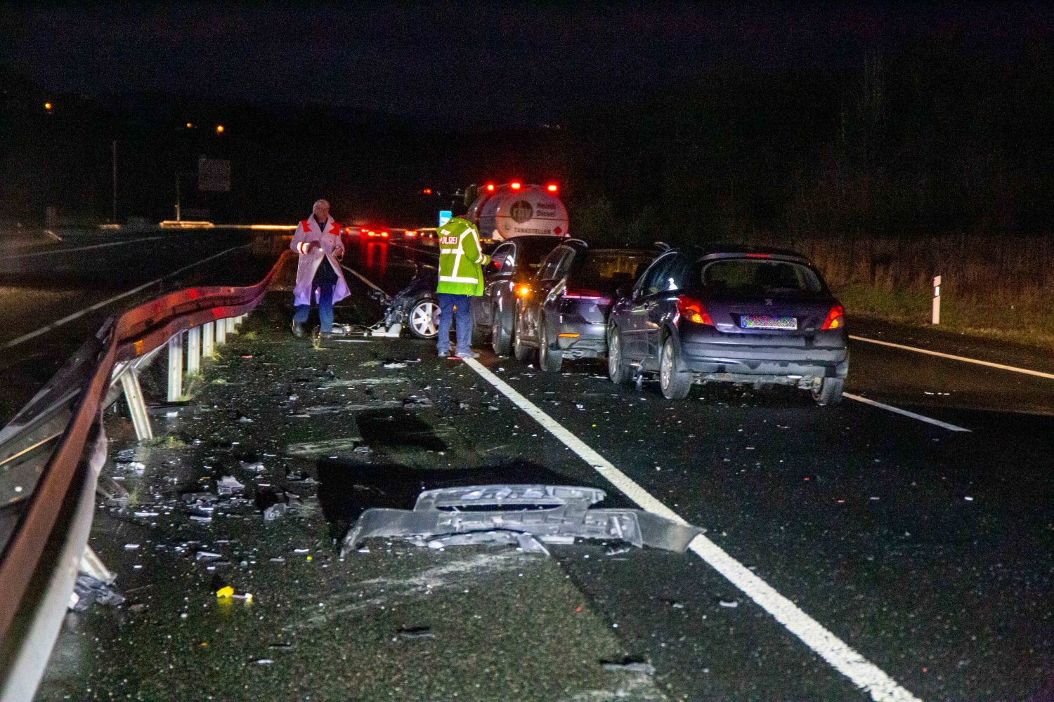 Unfall Auf A66: Zwischen Schlüchtern-Nord Und Flieden