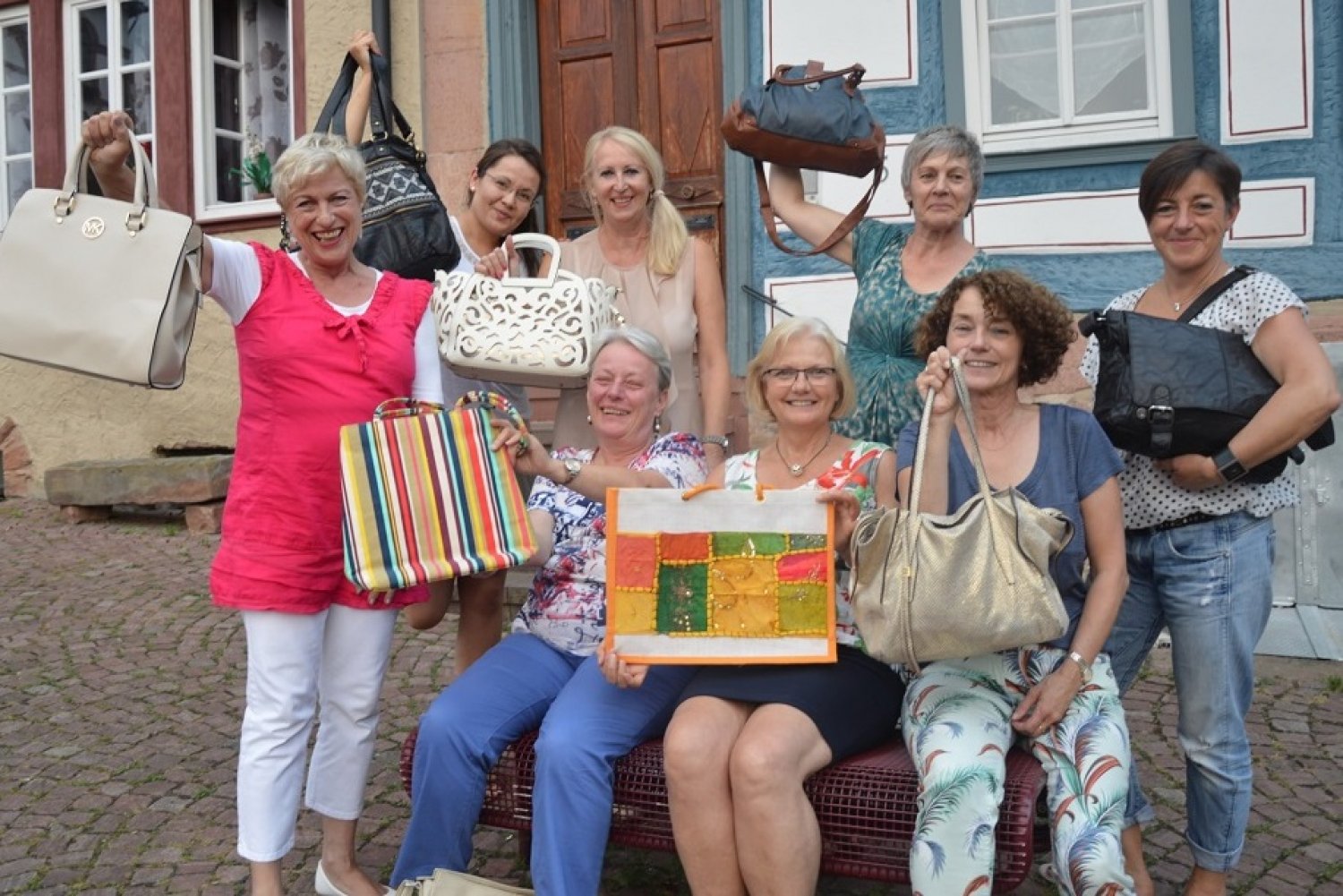 Die Aristanet-Frauen veranstalten wieder ihre Taschenbörse.