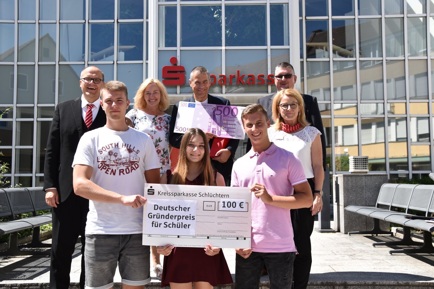 Das Team AMEN Tech belegte den 245. Platz beim Deutschen Gründerpreis für Schüler.
