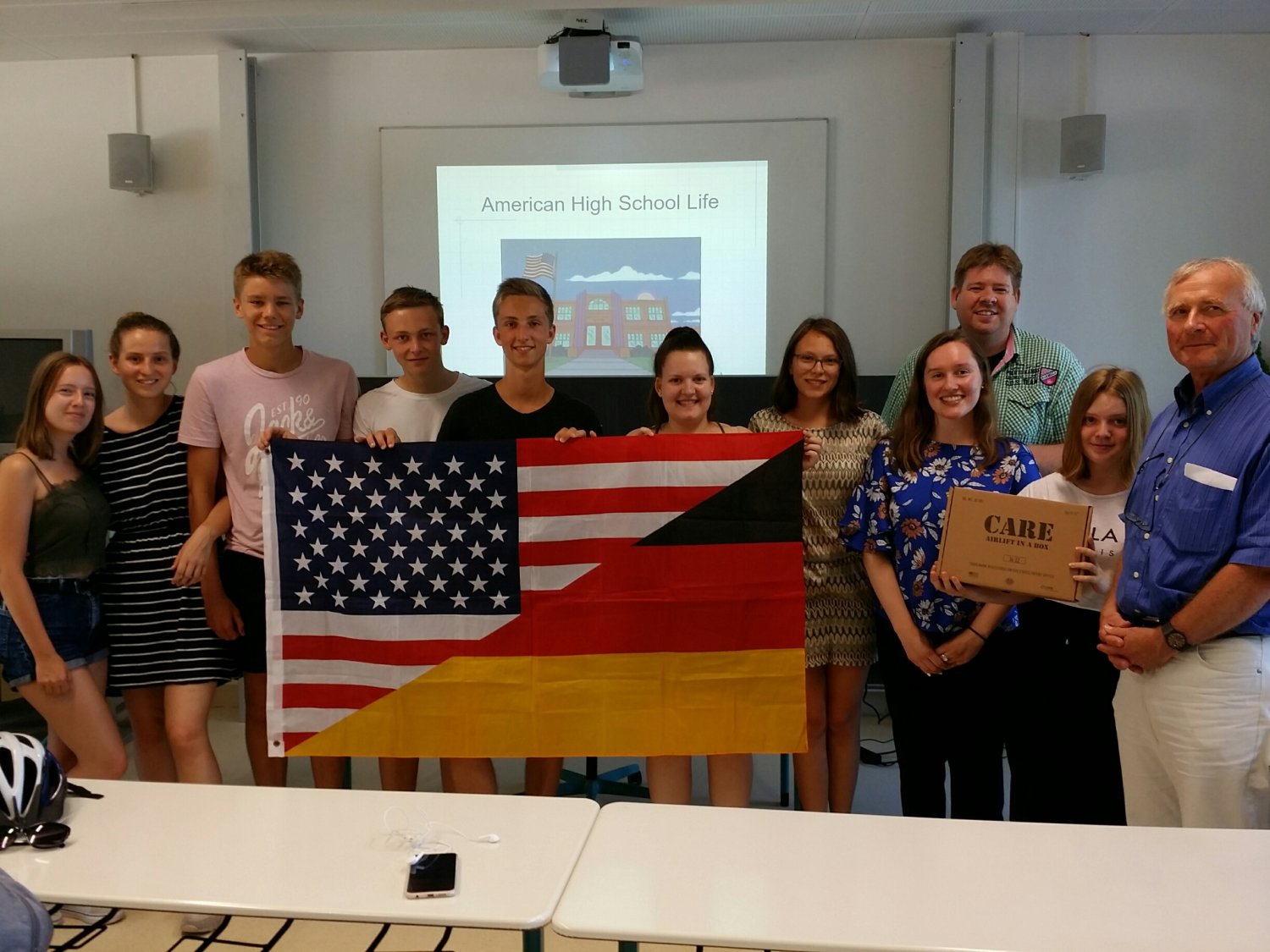 Die Schüler der Kopernikusschule freuen sich auf ihren Amerika-Austausch.