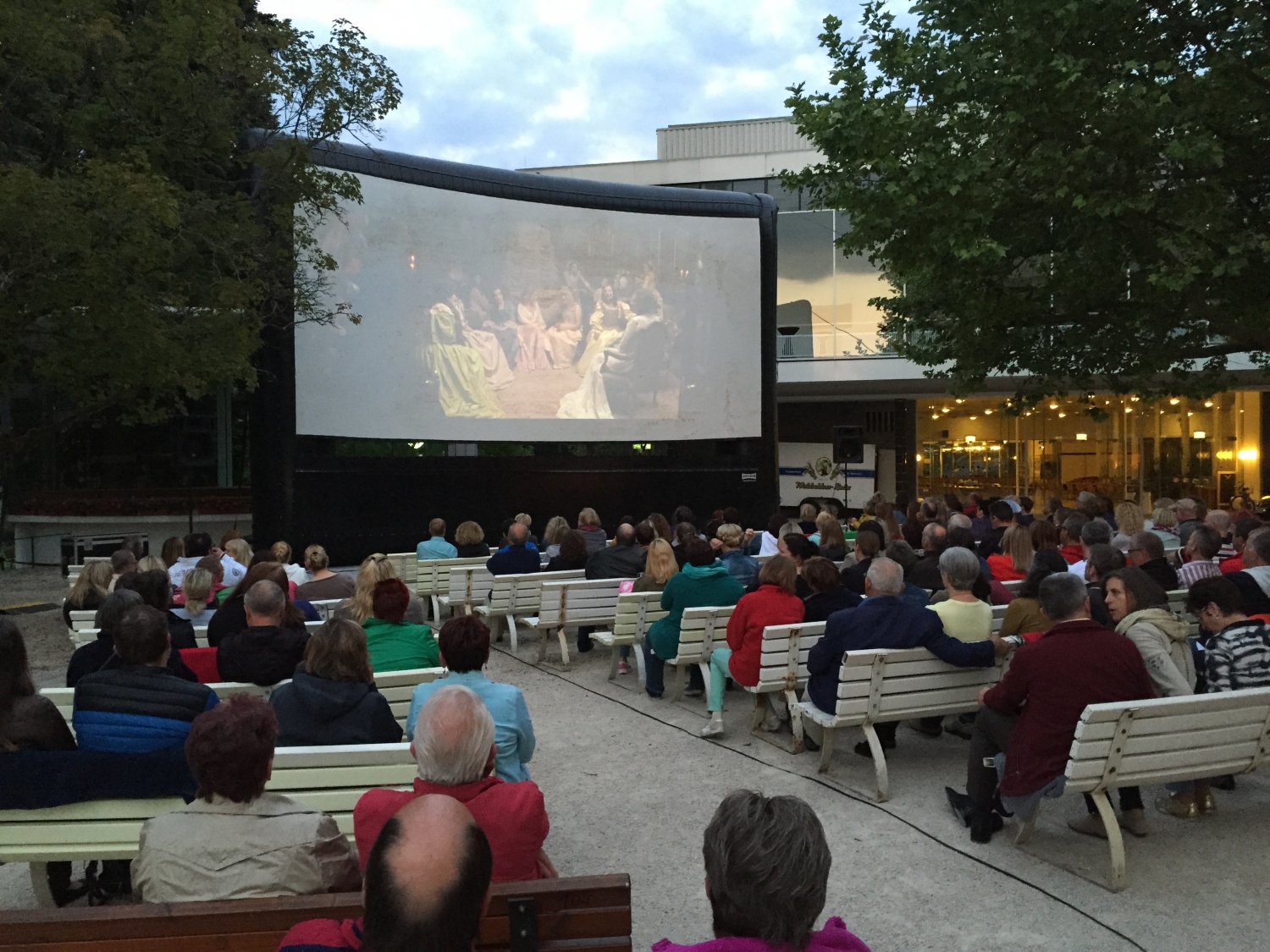 Open-Air-Kino in Bad Orb am 11. Juli.