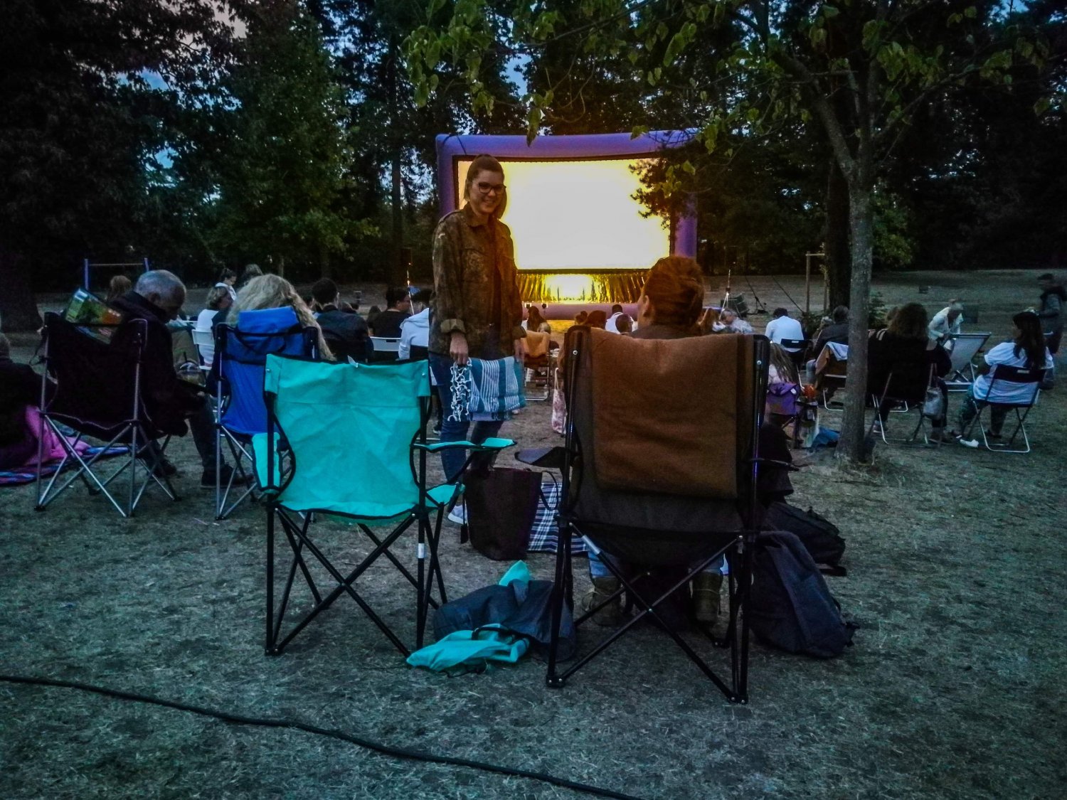 Im Heinrich-Fischer-Bad werden verschiedene Filme gezeigt.