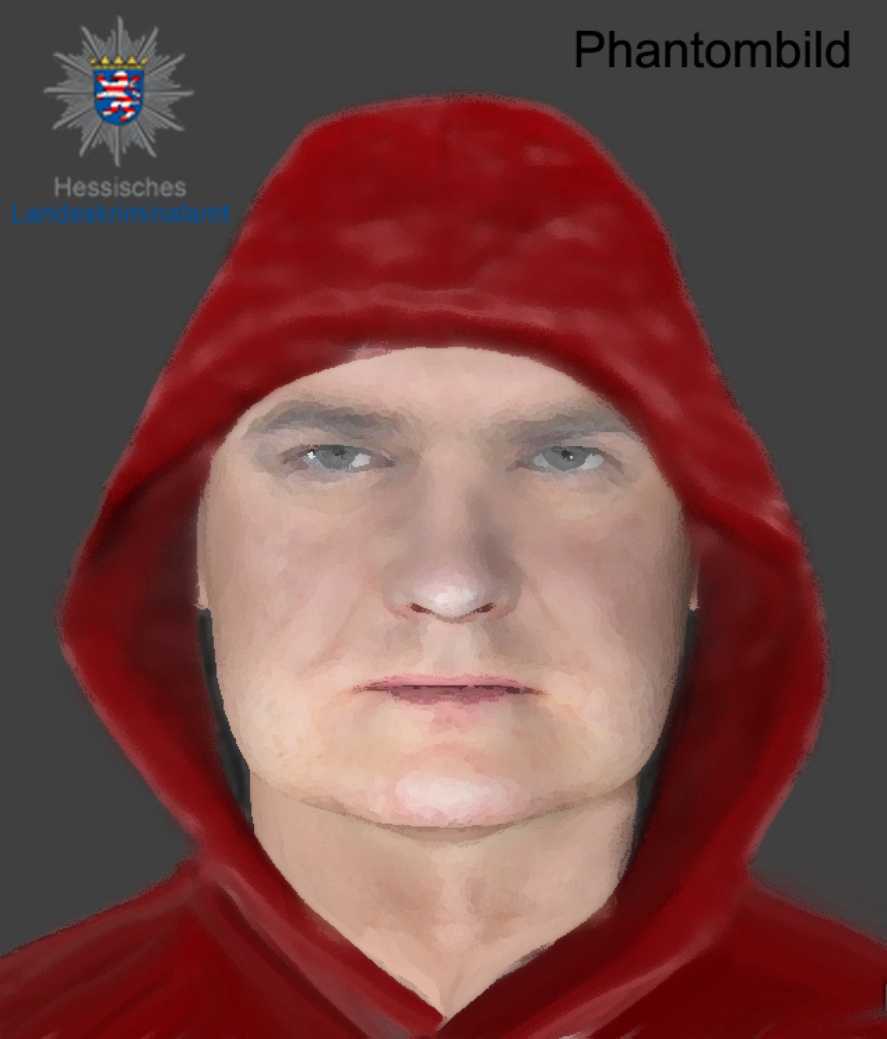 Die Staatsanwaltschaft und die Kriminalpolizei bitten um Hinweise zu der auf dem Phantombild abgebildeten Person.
