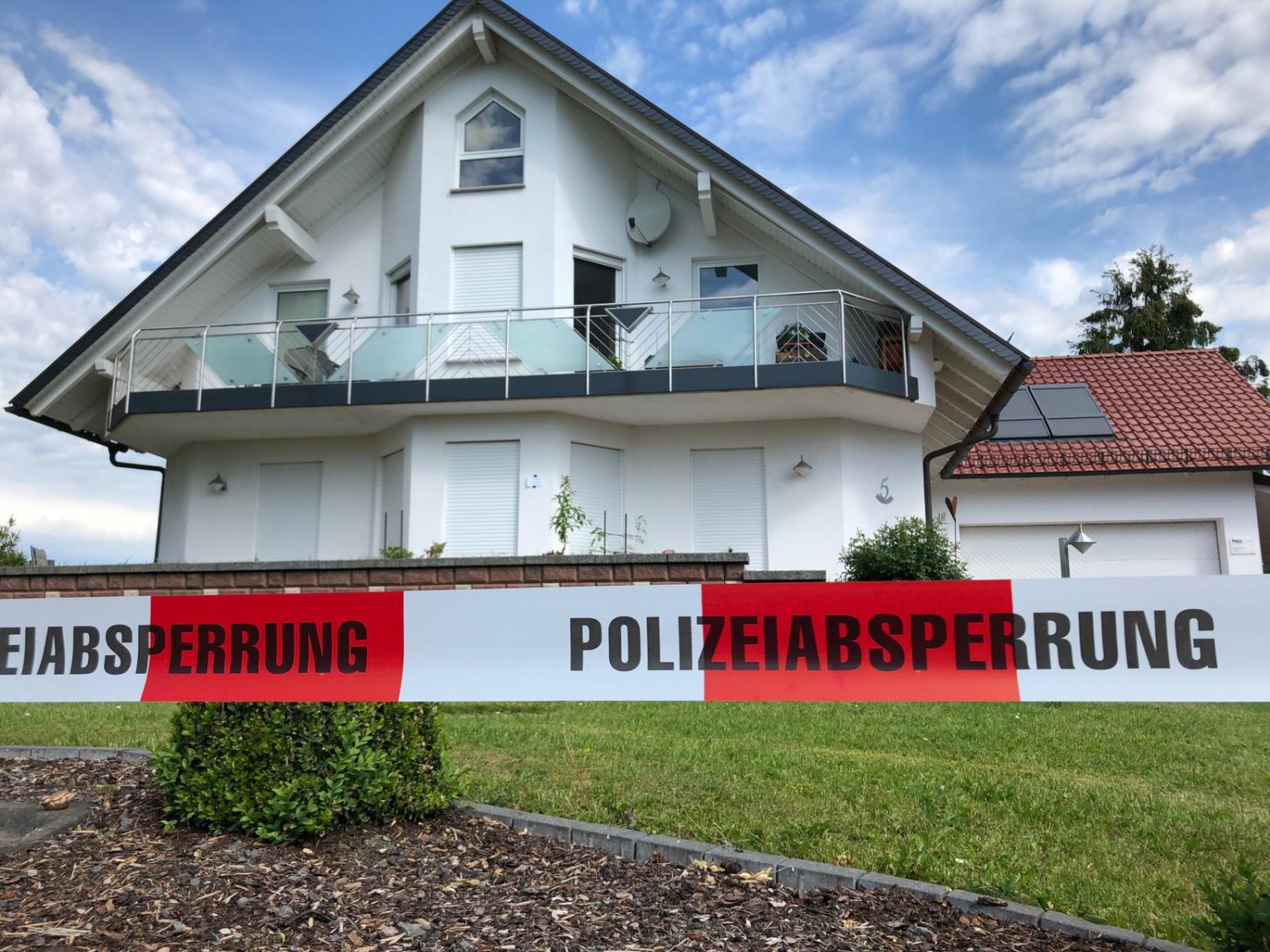 Hier in seinem Wohnhaus wurde Regierungspräsident Walter Lübcke ermordet