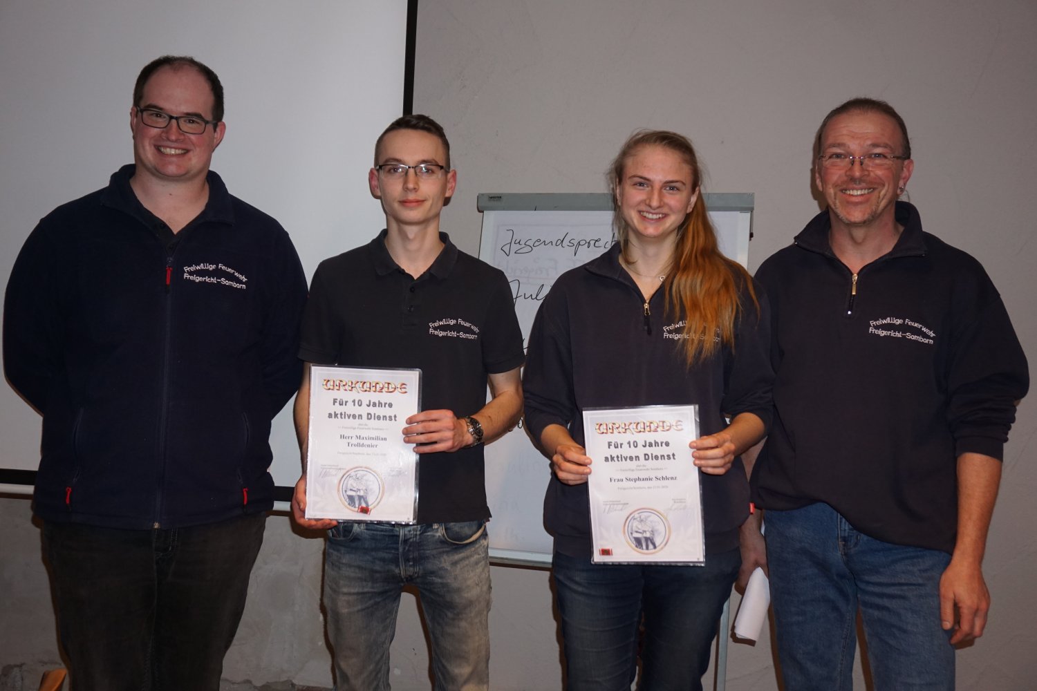Feuerwehr Somborn blickt auf ereignisreiches Jahr 2019 zurück.