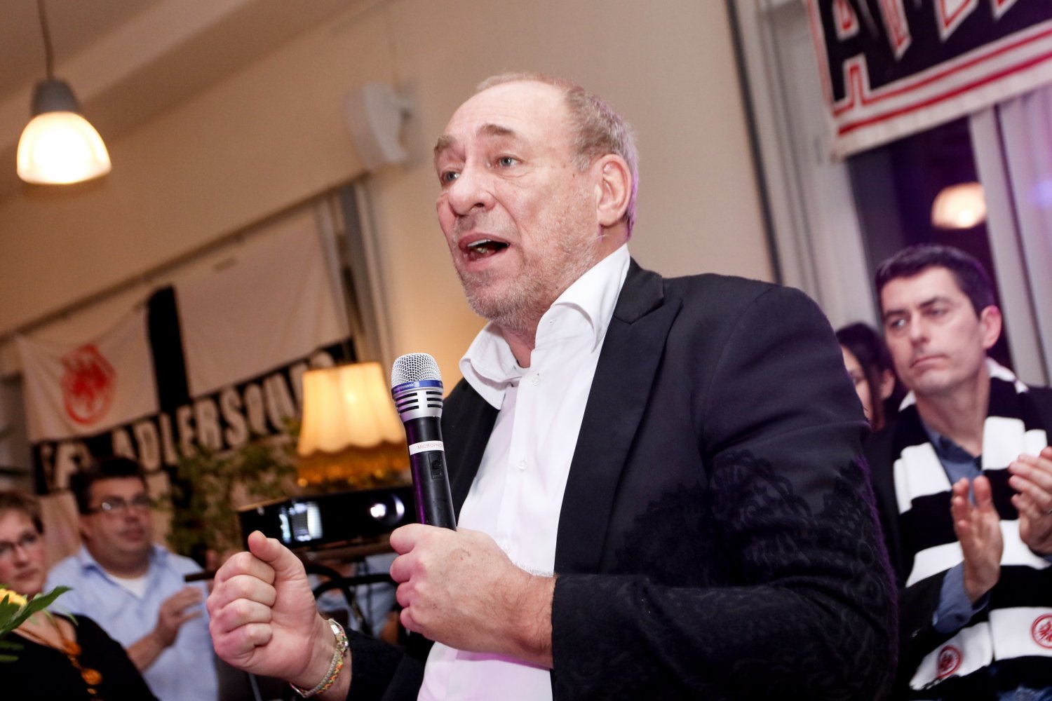 Peter Fischer, Präsident von Eintracht Frankfurt in Oberrodenbach