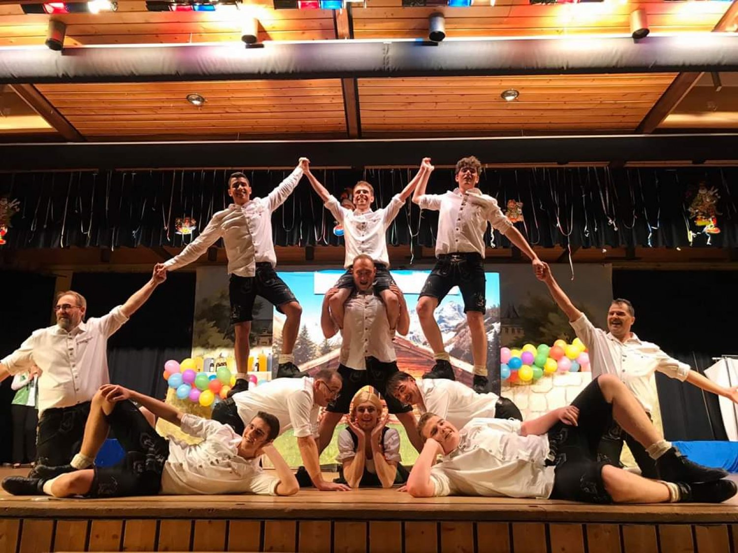 Am 9. Februar 2020 feierten Familien und Senioren generationsübergreifend in der Willi-Salzmann-Halle in Nidderau gemeinsam Fasching.