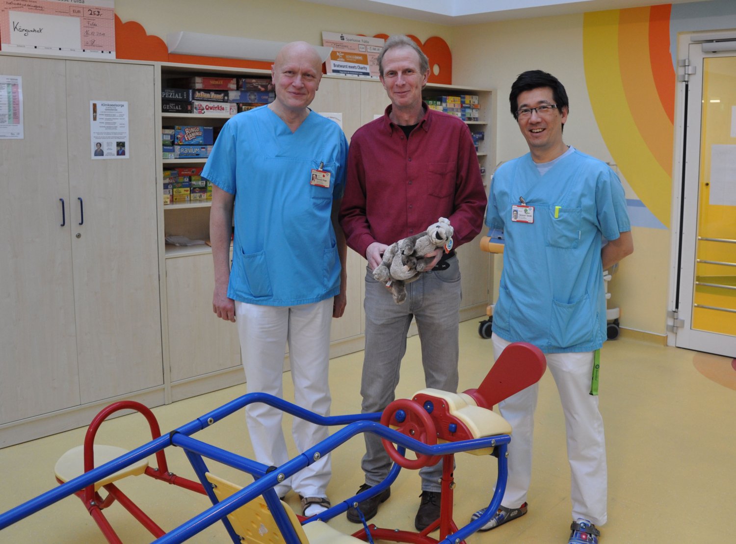 Spendenübergabe an die Kinderklinik am Klinikum Fulda