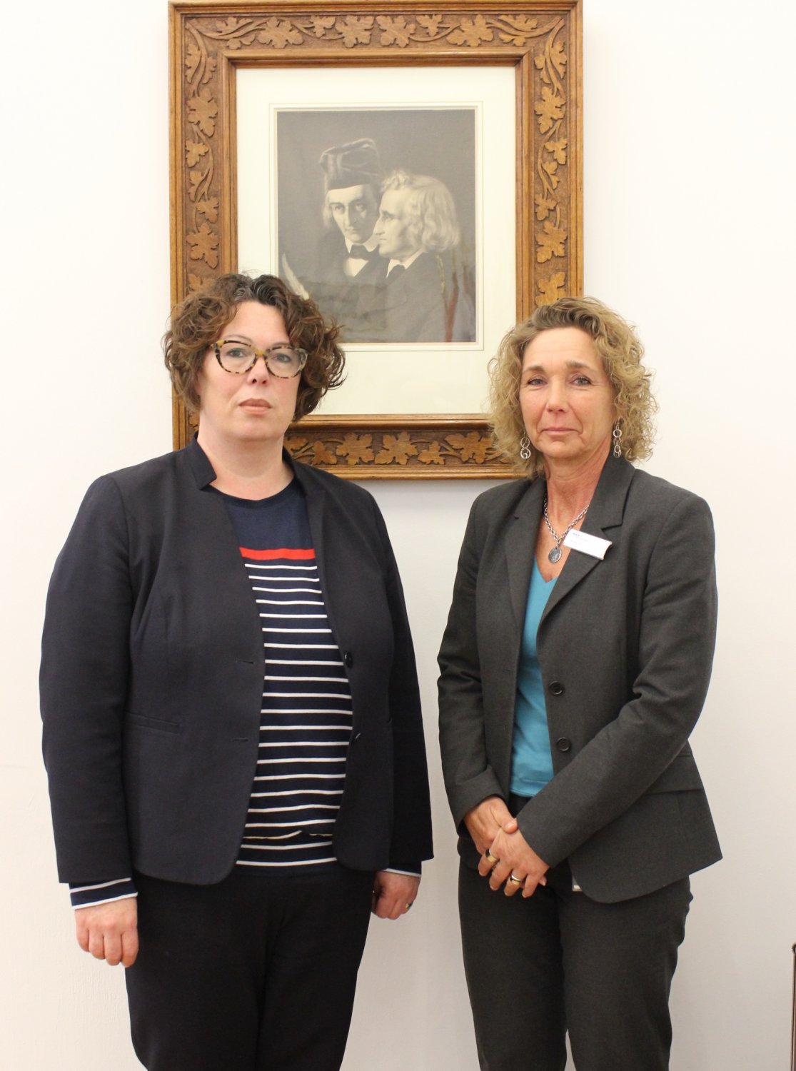 Susanne Simmler (links) und Iris Hurrlein