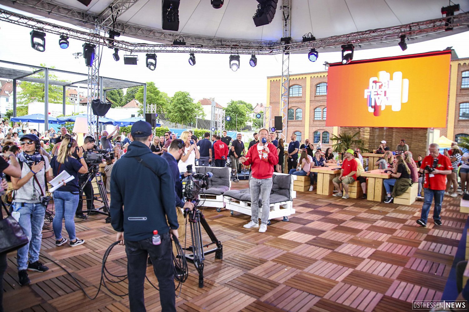 Der HR auf dem Hessentag 2019 in Bad Hersfeld