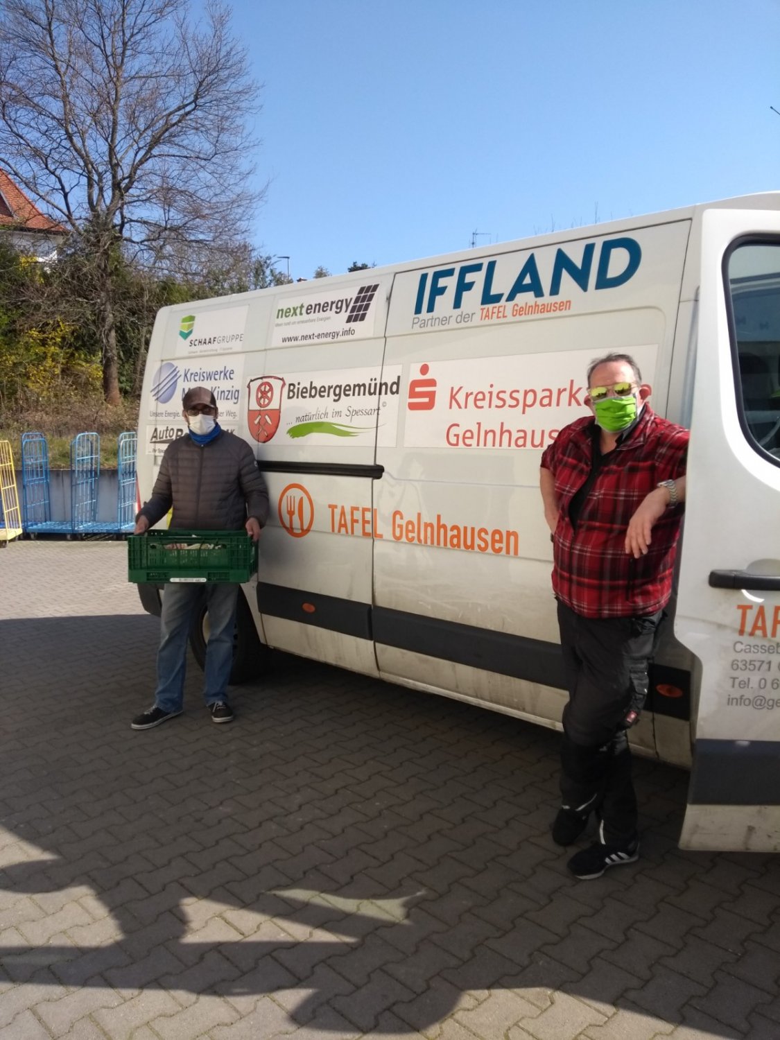 Die Tafel in Gelnhausen liefert dank ehrenamtlicher Helfer aus