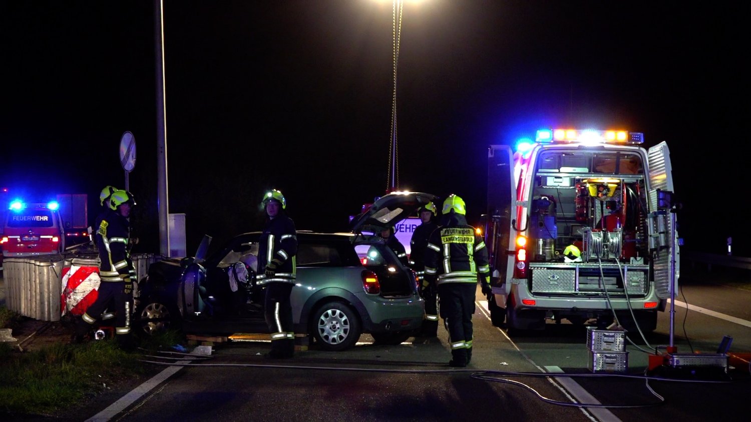 Schwerer Verkehrsunfall am Ostermontag