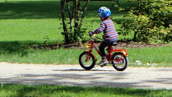 fahrrad kinder beförderung zum selber fahren