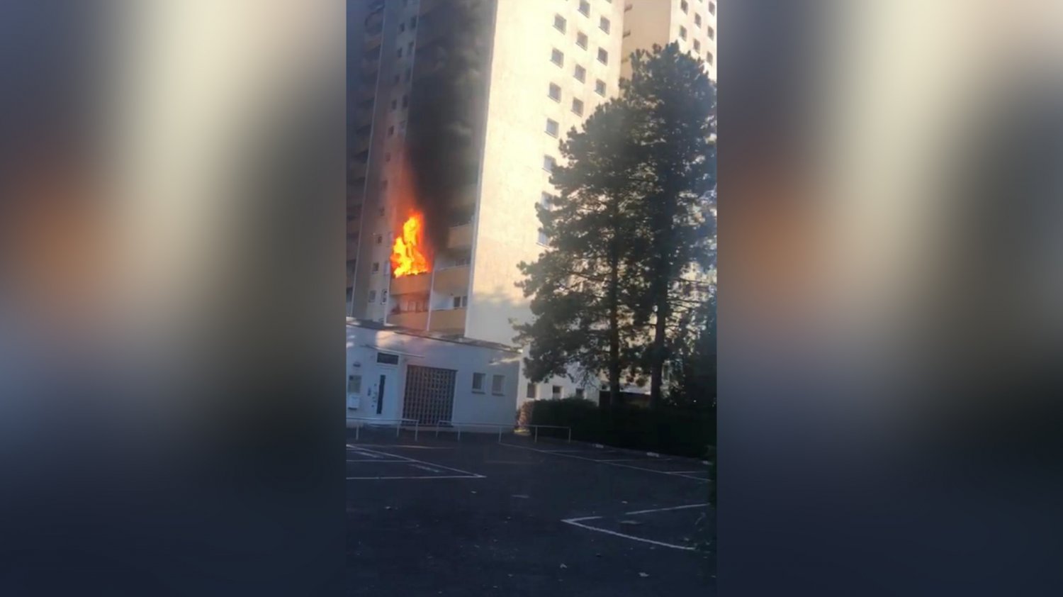 Feuer am Donnerstagabend in Hanau