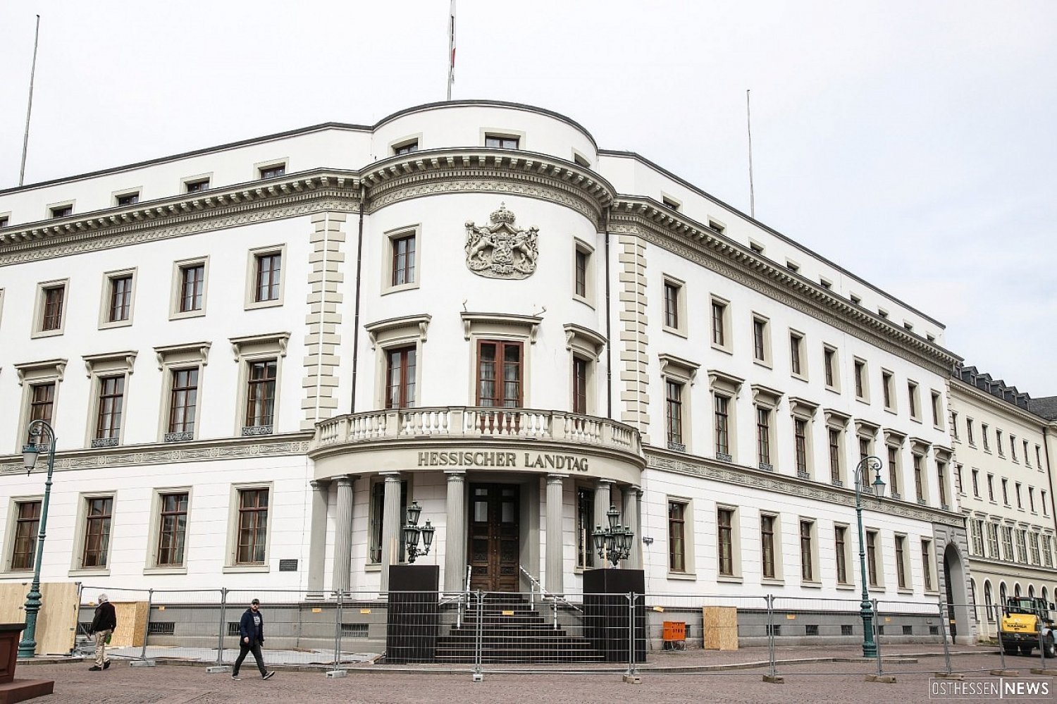 Die Staatskanzlei in Wiesbaden