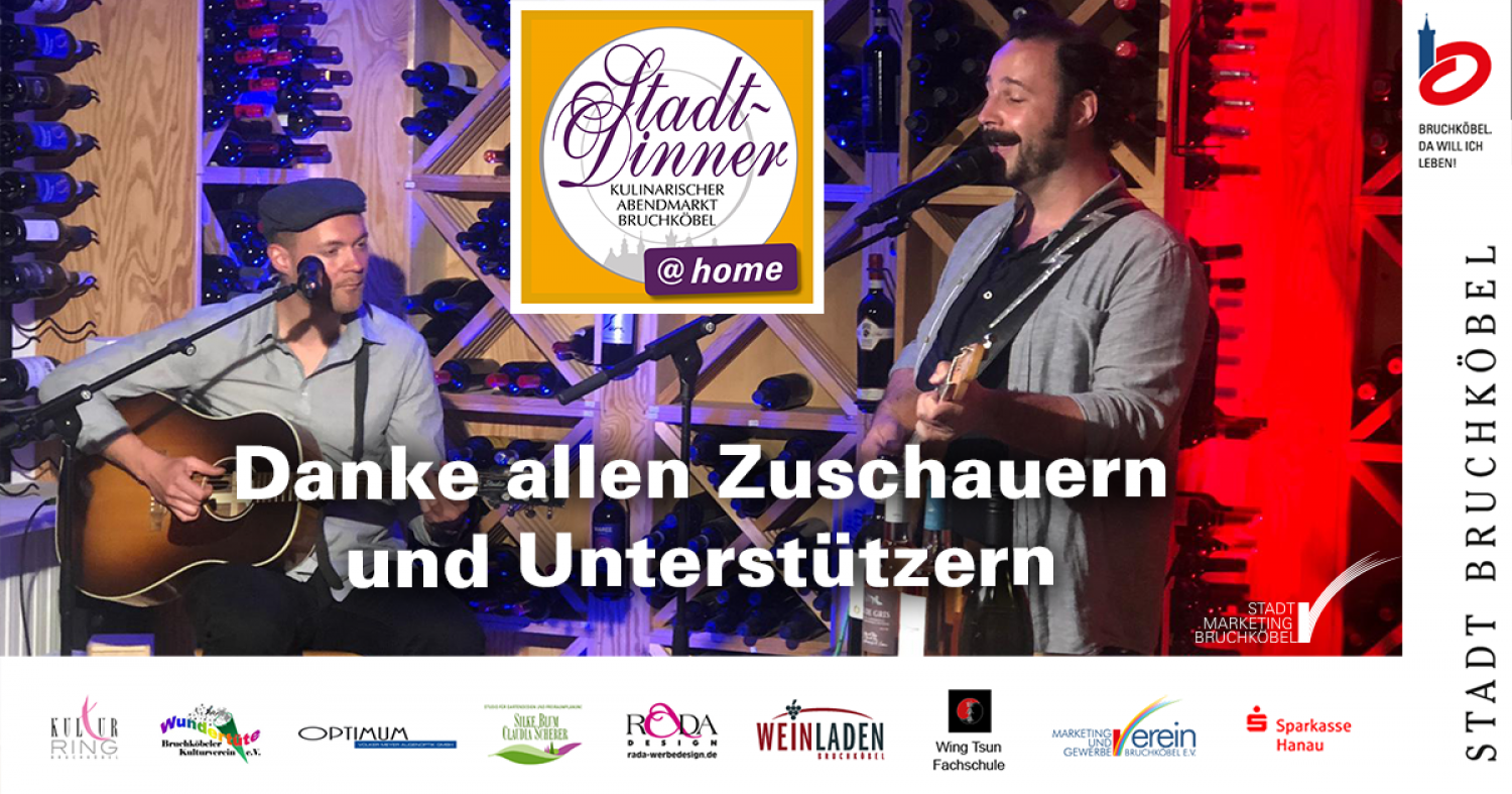 Stadtmarketing Bruchköbel dankt allen Zuschauern und Unterstützern.