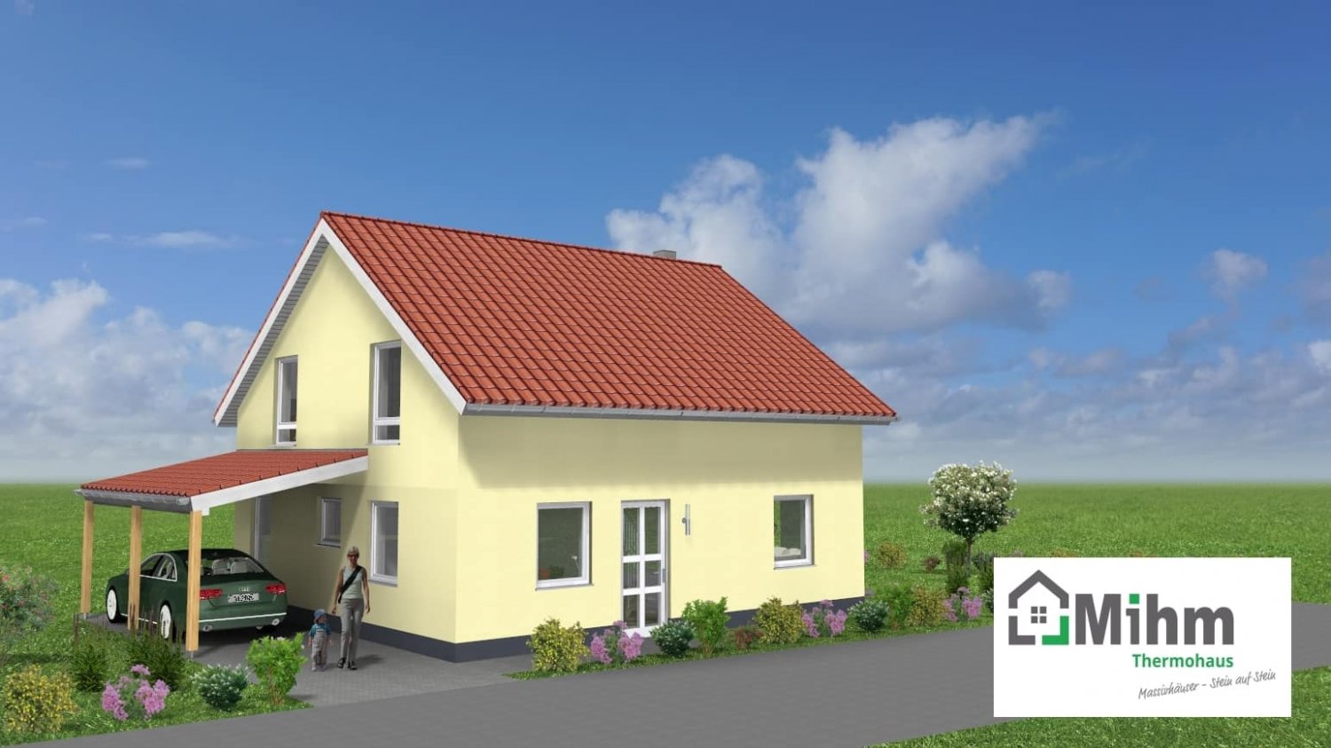 Mihm Thermobau: Einfamilienhaus mit Carport in Sülzbrücken besichtigt