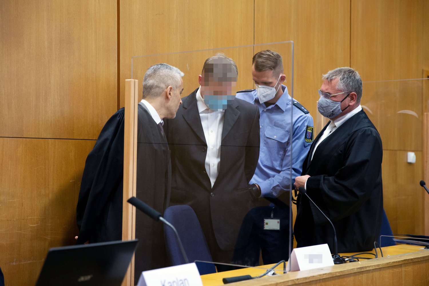 Stephan Ernst und seine Verteidiger