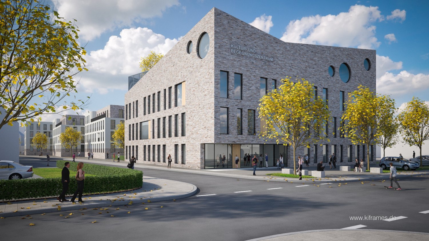 Das Kultur- und Begegnungszentrum nimmt Formen an
