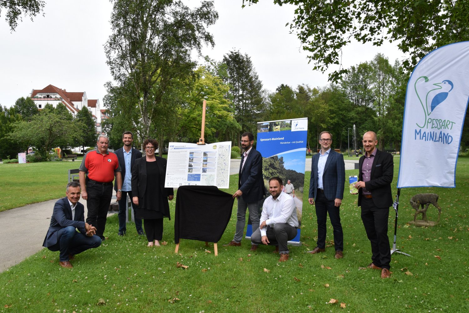 Am Donnerstag wurde der neue Spessartweg 3 offiziell eröffnet.