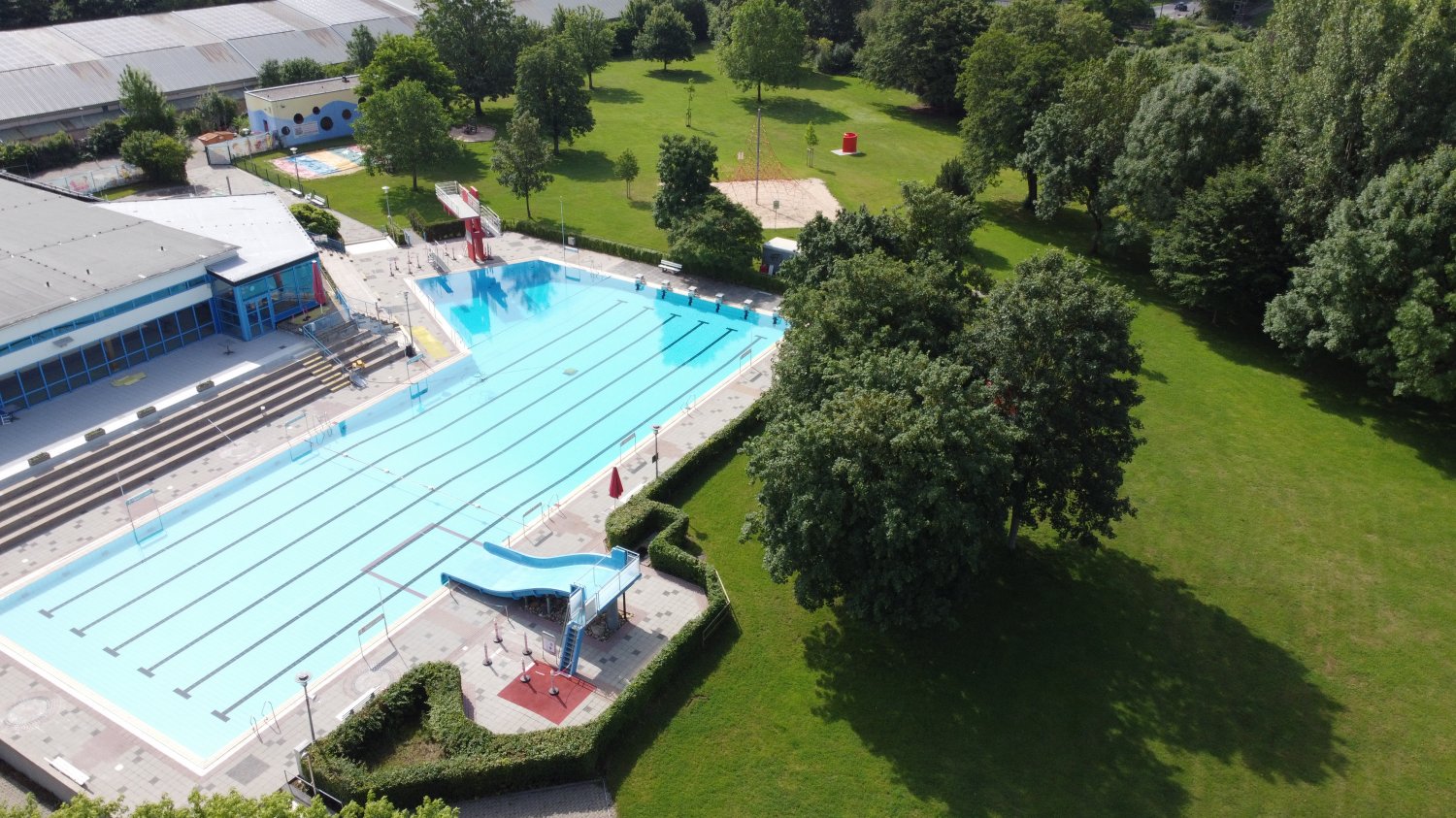 Das Maintalbad öffnet im Juli 2020