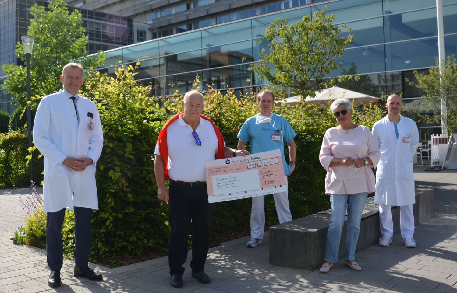 Großzügige Geste eines Patienten aus Dankbarkeit.