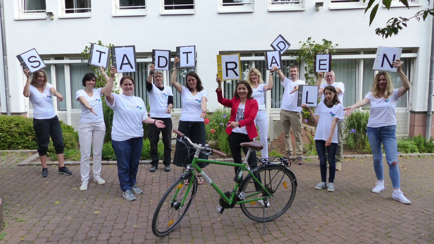 Die Stadt Maintal nimmt als Gruppe ebenfalls am diesjährigen Stadtradeln teil.