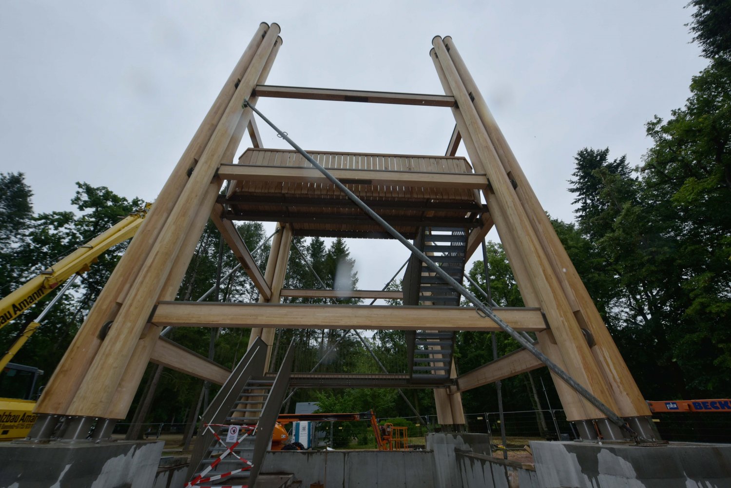 Originalgetreu wird der Goetheturm wieder aufgebaut