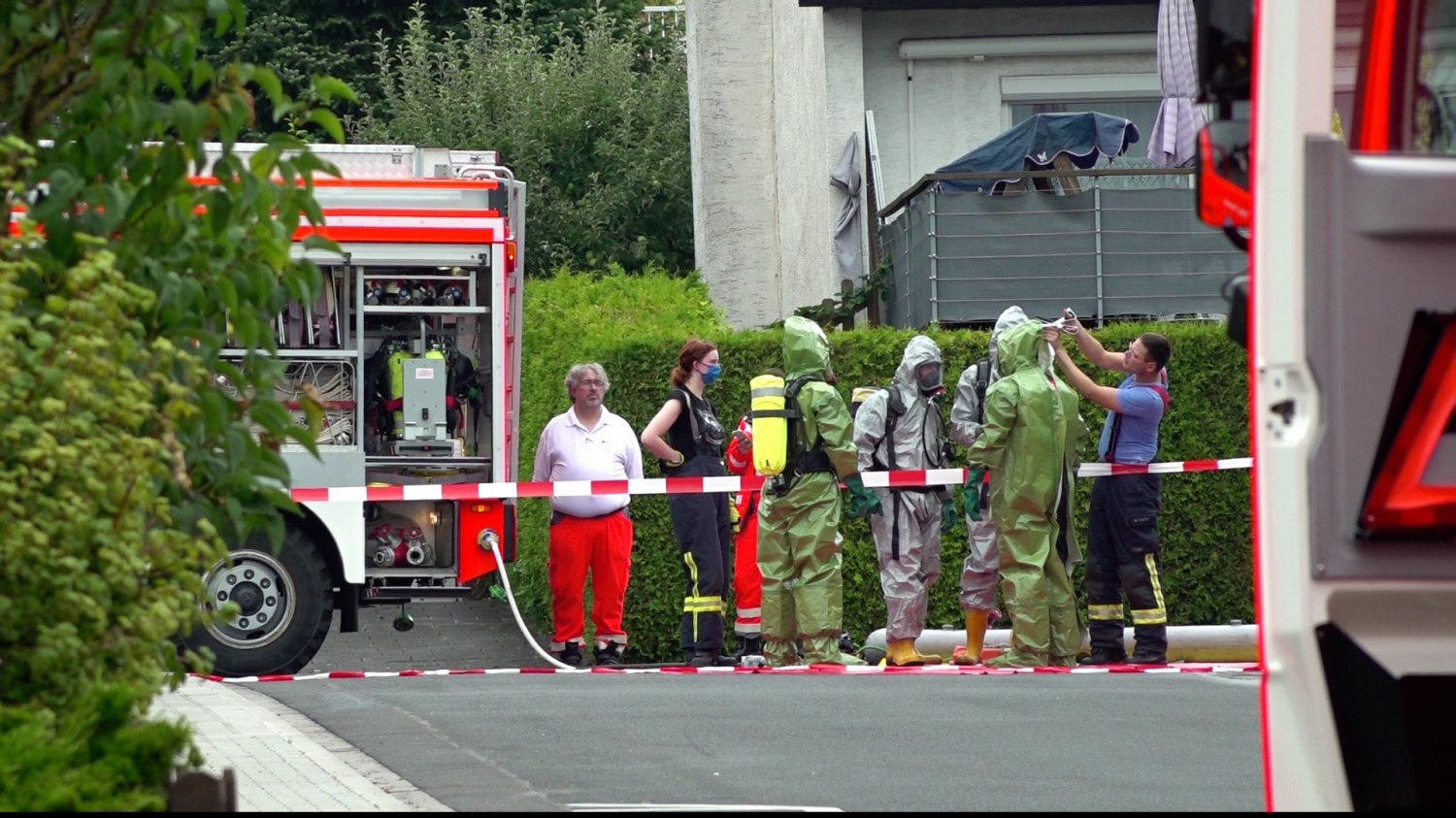 Bei der Flüssigkeit handelte es sich laut Feuerwehr um Buttersäure.
