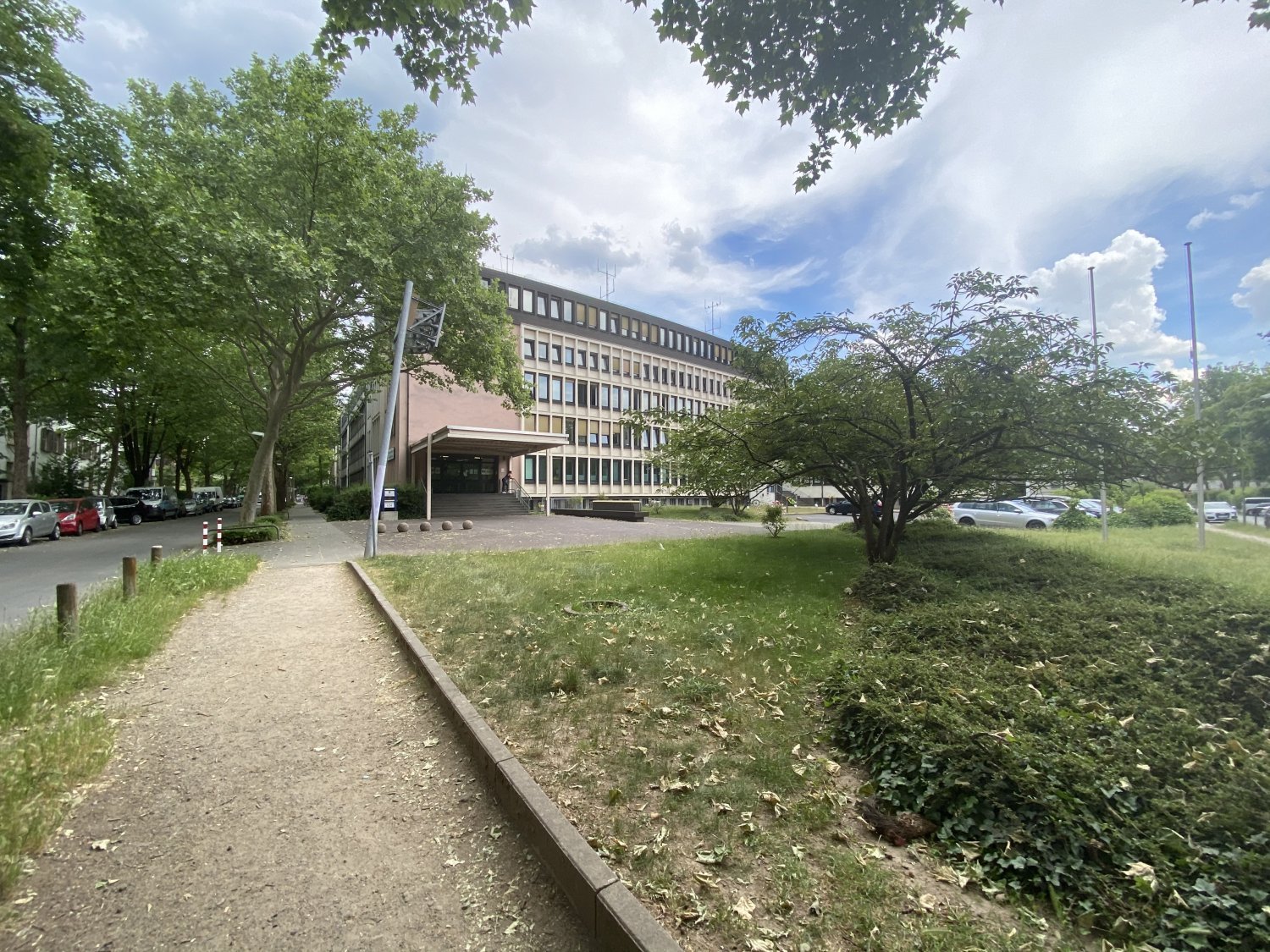 Das Polizeipräsidium in Offenbach