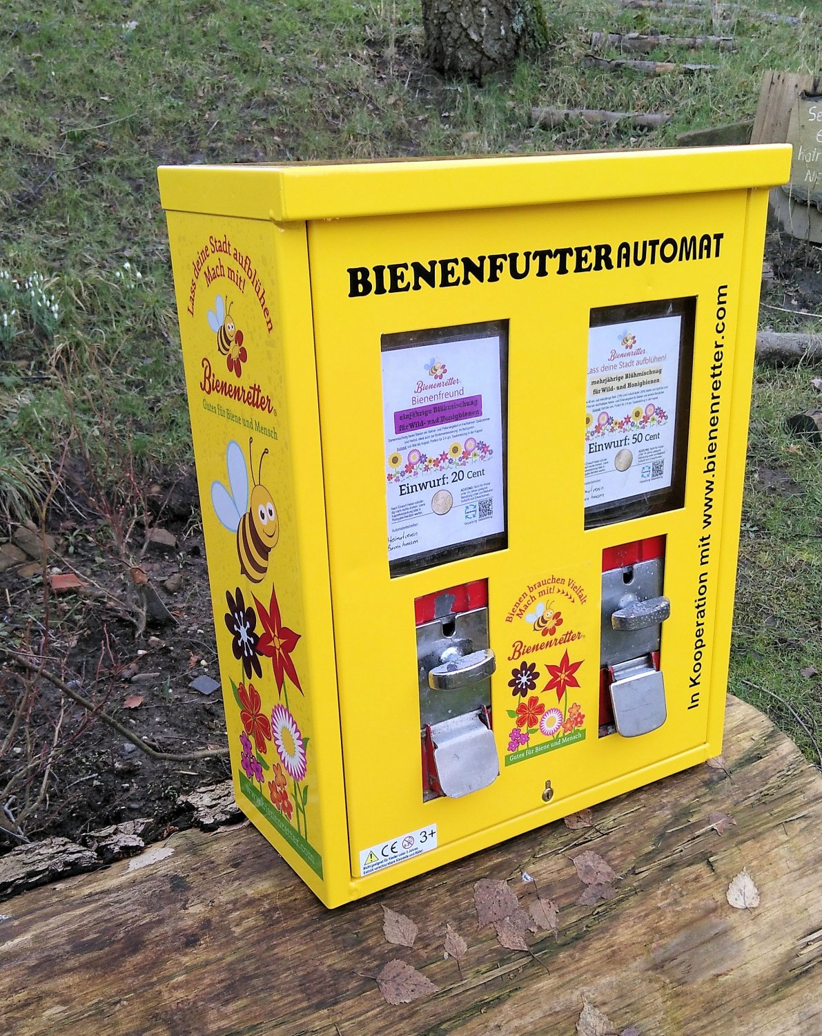 Voraussichtlich nach den Sommerferien kommt in Rodenbach die Bienenrettung aus dem Kaugummi-Automaten.