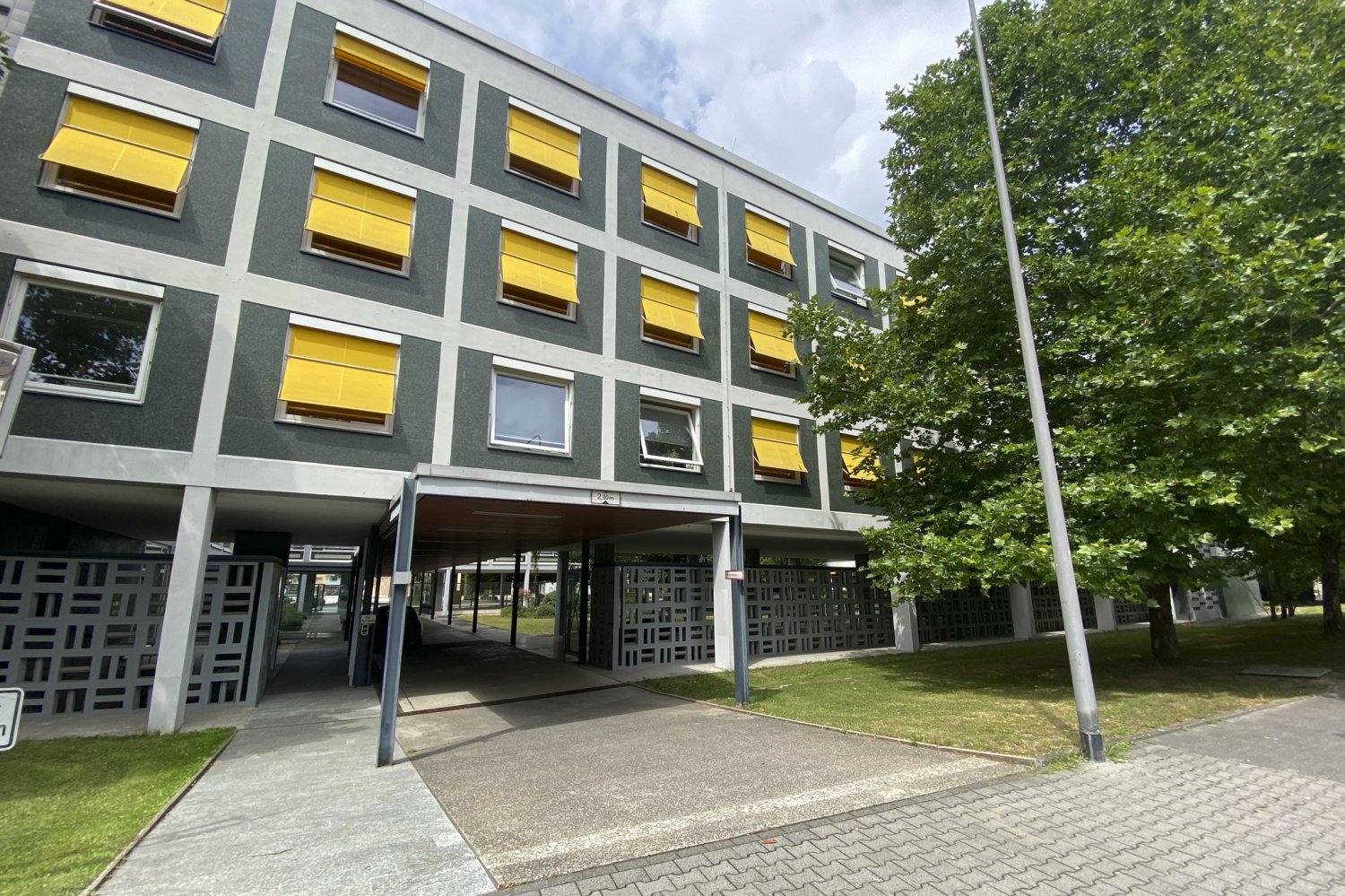 Das Hessische Finanzministerium in Wiesbaden