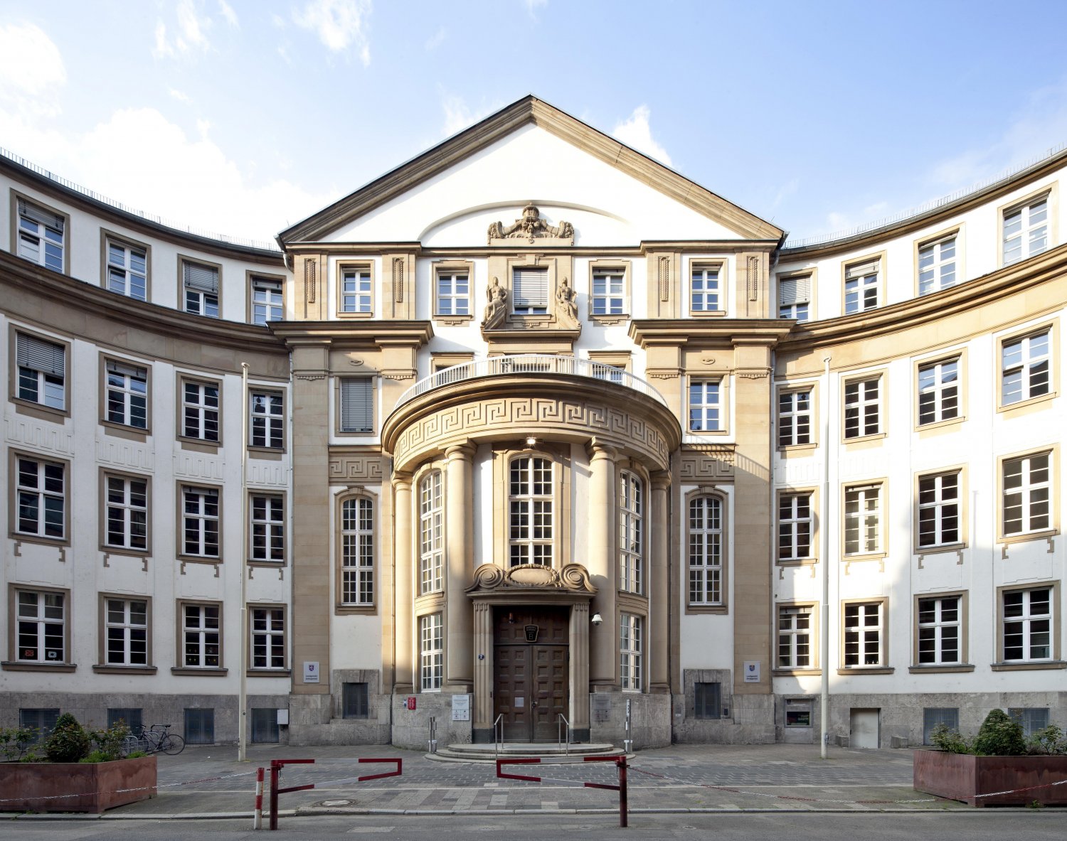 Der Justizpalast in Frankfurt am Main
