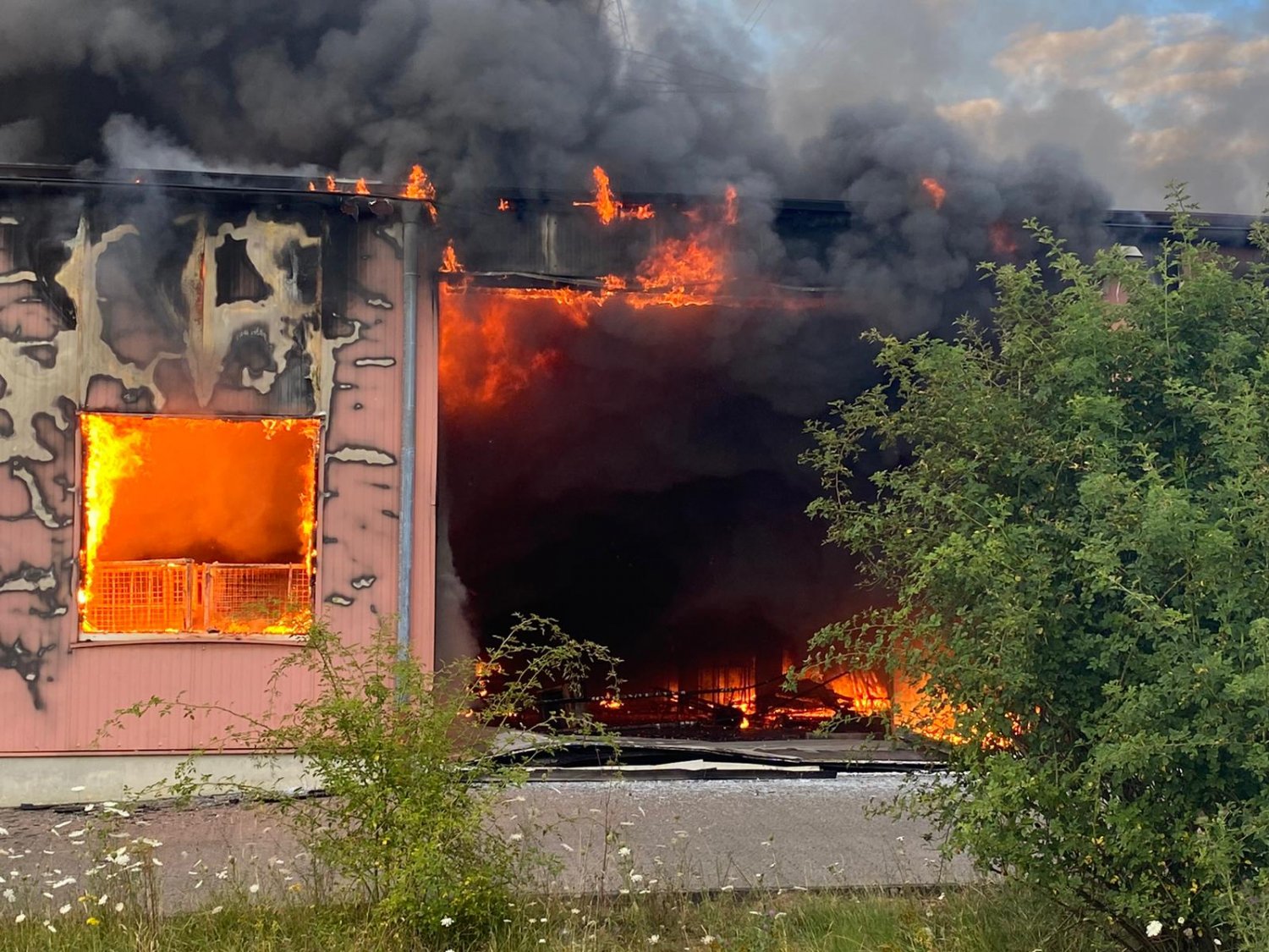Großbrand in Fulda